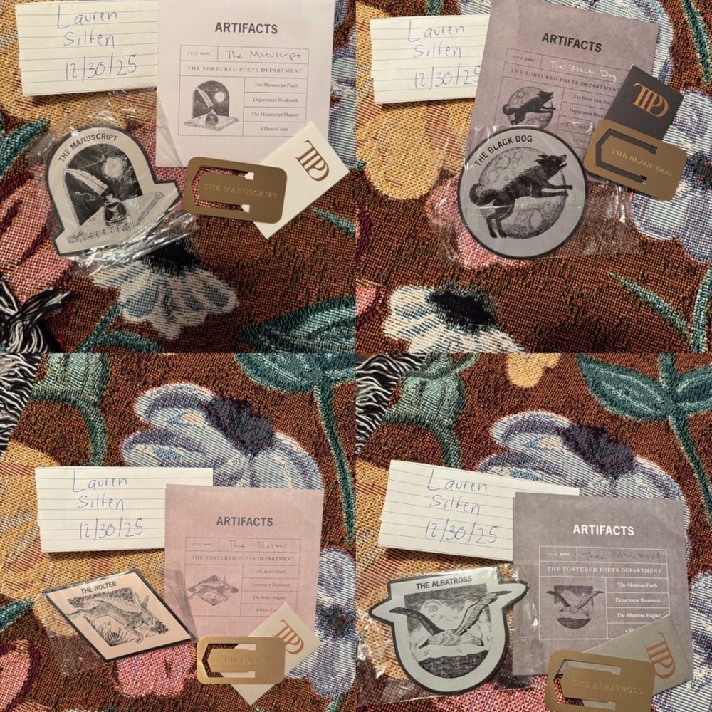 The Tortured Poets Department Artifacts